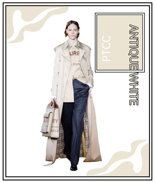 彩：Antique White古董白瓦利棋牌流行色 2025年春夏流行色